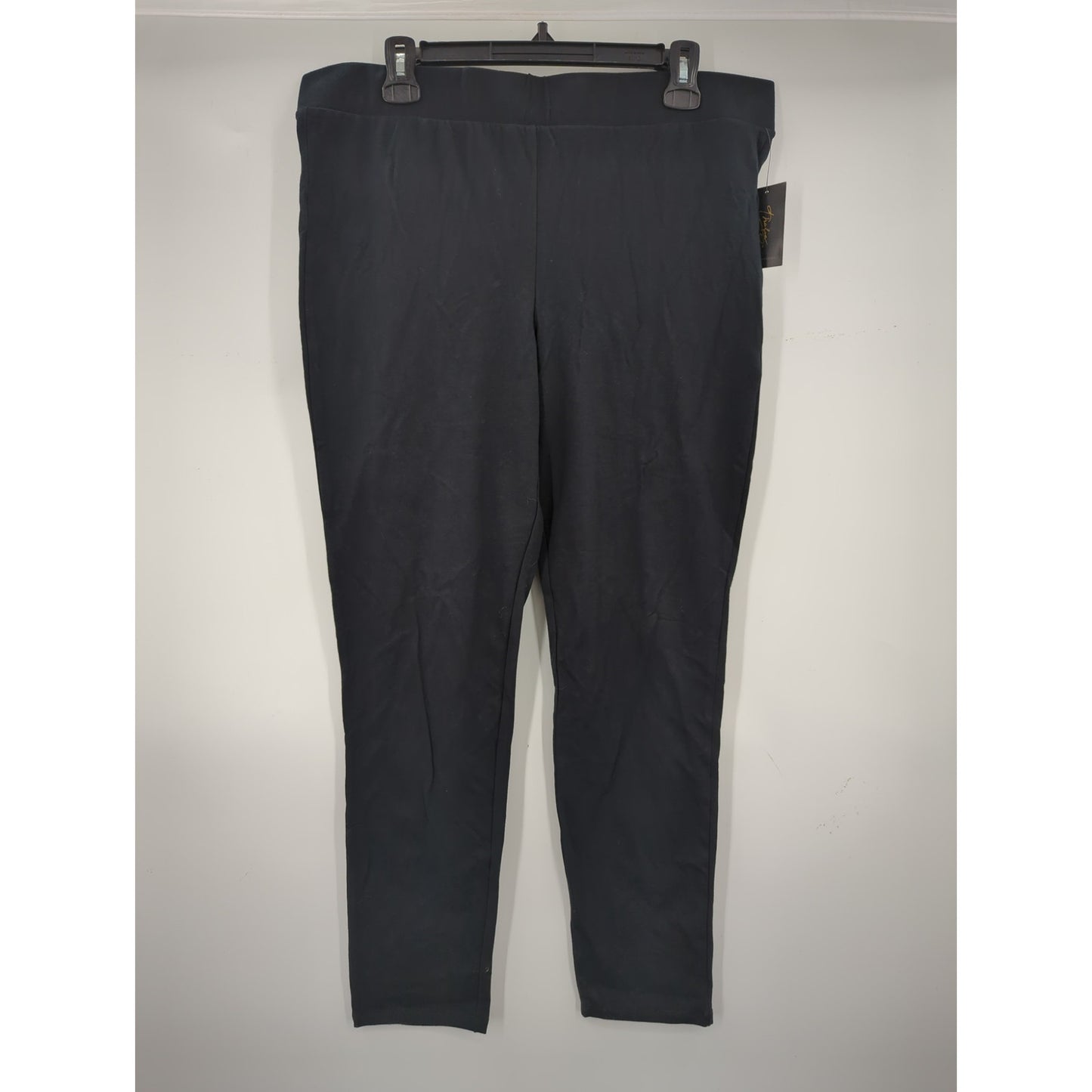 Thalia Sodi Extra Large Leggings Travel Pants New XL Black High Waist Activewear