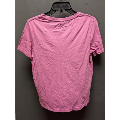 BP. Pink Surprise Size XS VNeck blouse Tshirt short sleeve top NEW casual summer
