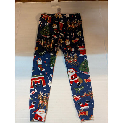 Books to Bed Kids Christmas Holiday Printed Pajama Pants Size 4 NWT