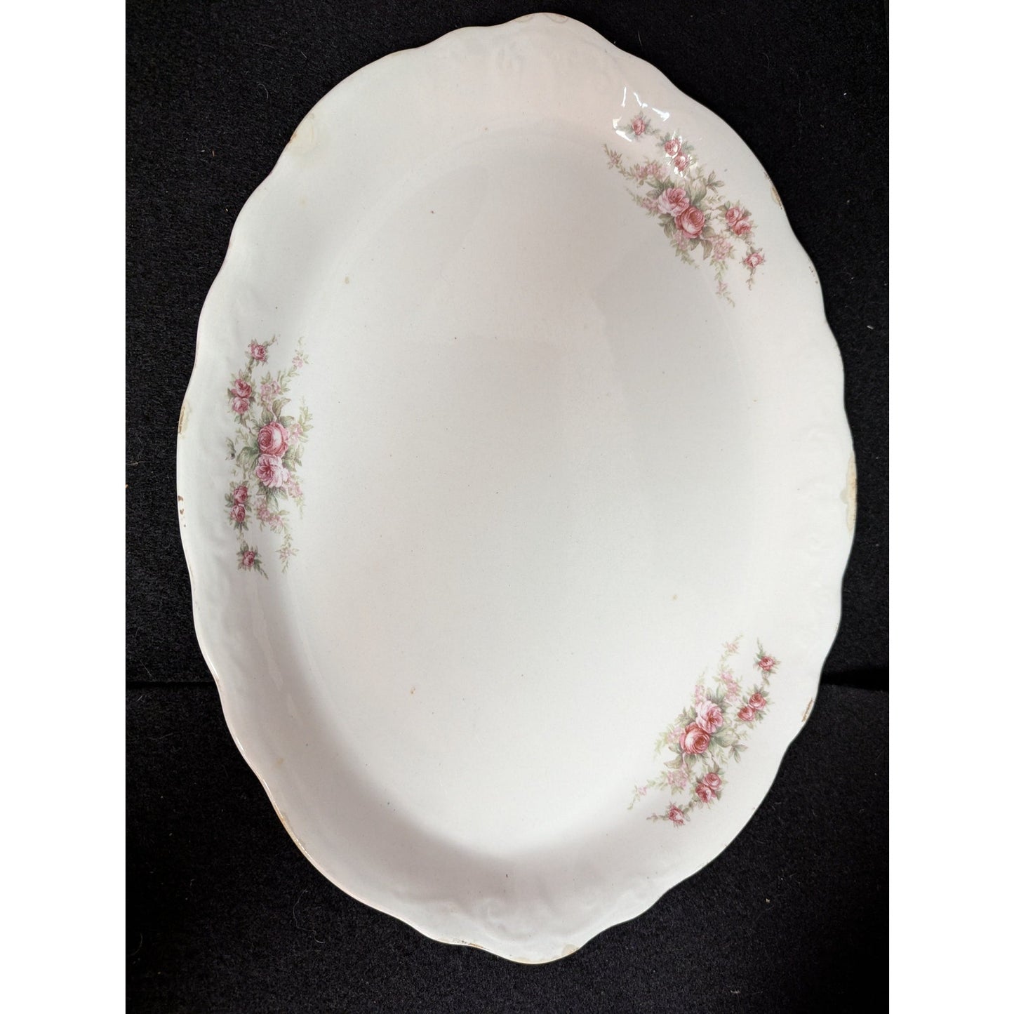 Antique W. S. George "New Era" Porcelain Oval Serving Platter