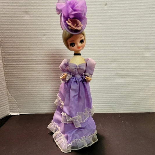 Vintage Big Eyes Bradley Doll Kawaii Japan Kitsch Cottagecore Heirloom