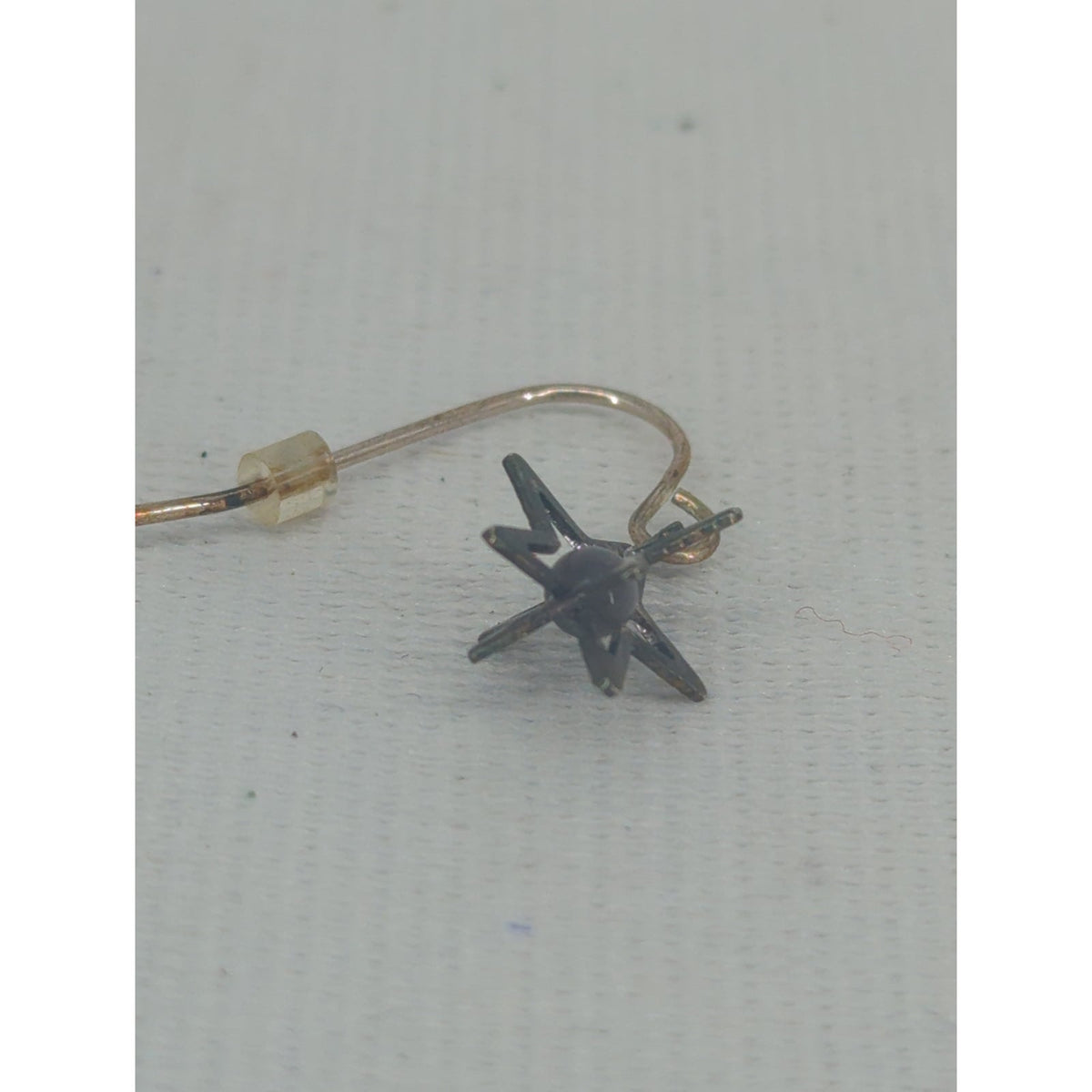 Vintage Y2K Celestial Star Fishhook Earrings Indie Sleaze Grunge Gothic Jewelry