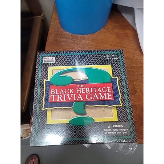 The Black Heritage Trivia Game Geebee 2005 African American 30007 -- New in Box