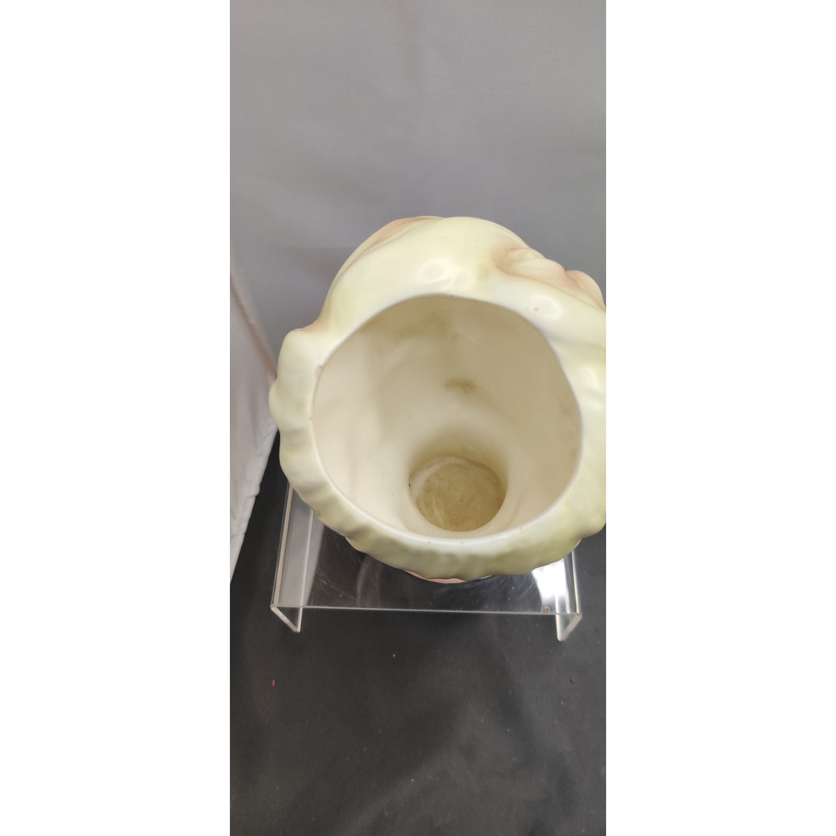 Vintage 1950s Blonde Glamour Lady Head Vase Planter Collectible Kitsch MCM