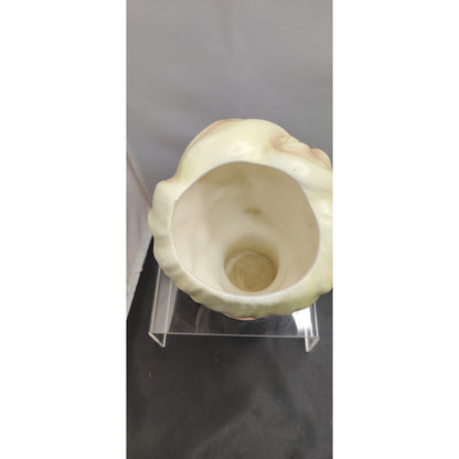 Vintage 1950s Blonde Glamour Lady Head Vase Planter Collectible Kitsch MCM
