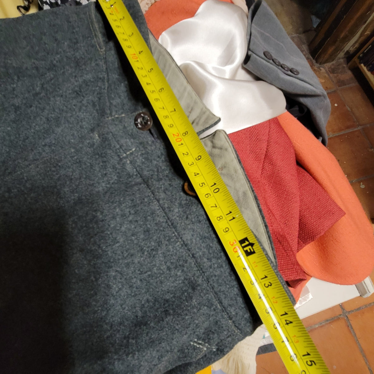 Rare WWII Swedish Army M1939 "Widengrens" Wool Grey Breeches Riding Jodhpurs