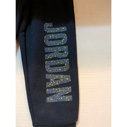 Streetwear Jordan Toddler Boys Black Fleece Logo Jogger Sweatpants NWT 3T