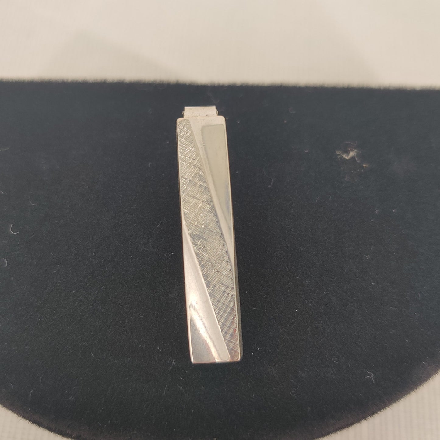 Lord Newport Vintage Cufflinks Tie Clip Set mcm VINTAGE Silver Tone Jewelry