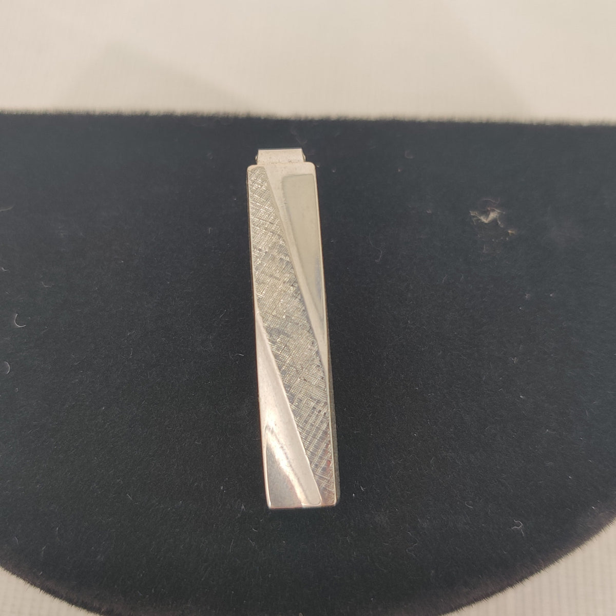 Lord Newport Vintage Cufflinks Tie Clip Set mcm VINTAGE Silver Tone Jewelry