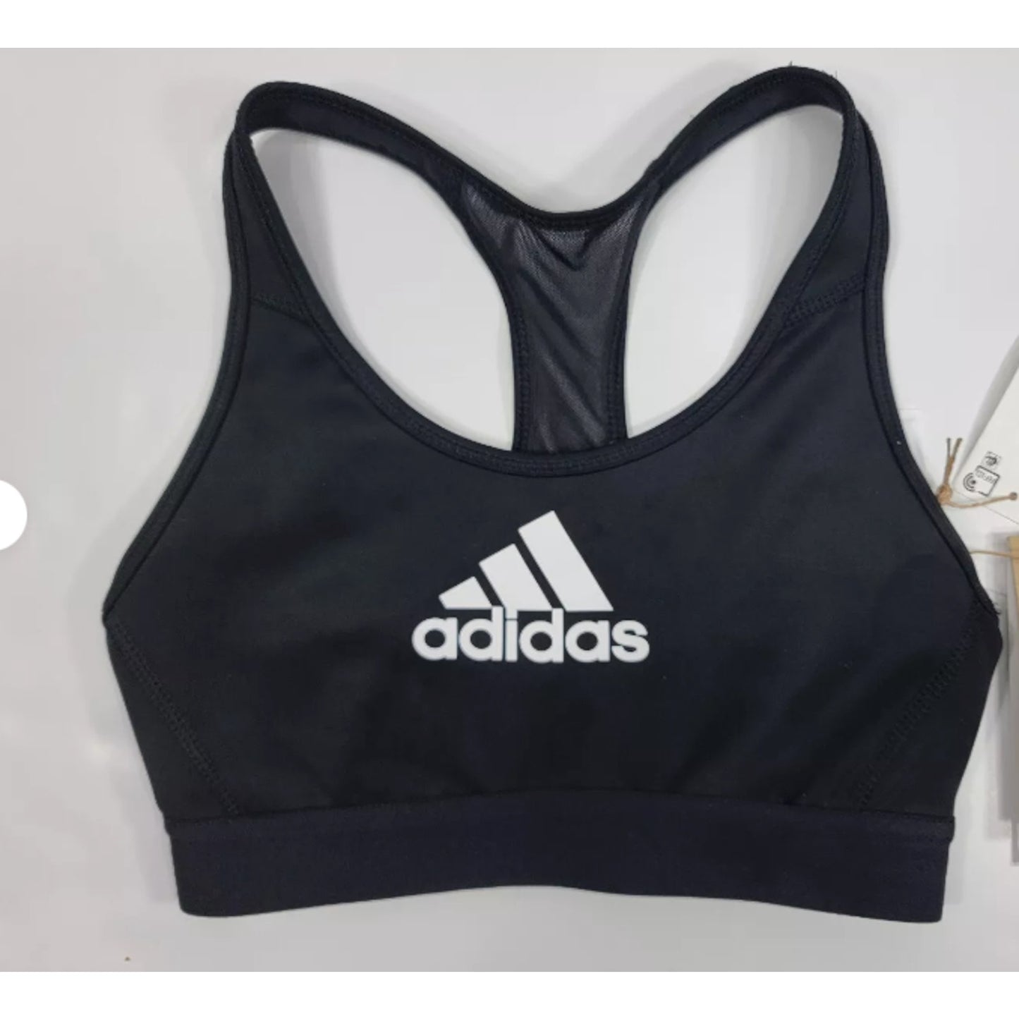 adidas Dont Rest Alphaskin Padded Bra Black FJ726 Mesh racerback XL extra large