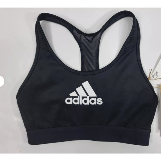 adidas Dont Rest Alphaskin Padded Bra Black FJ726 Mesh racerback XL extra large