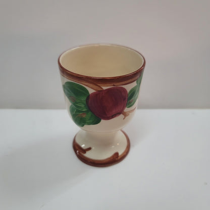 Egg cup FRANCISCAN VINTAGE Apple USA Backstamp Unusual RARE