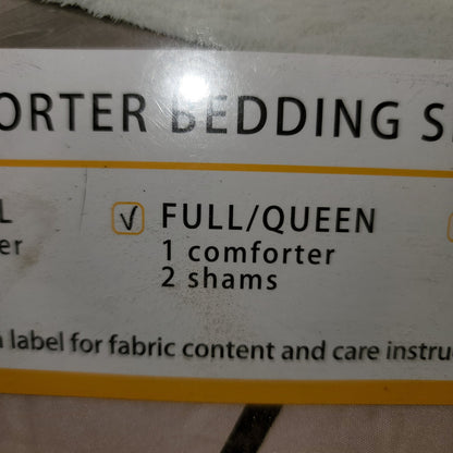 Intelligent Design Khloe Metallic Printed Set QUEEN Pink Gold comforter shams