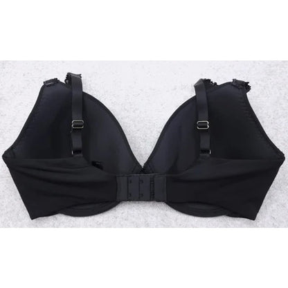 Natori Rose Dream Underwire T-Shirt Bra Sz 32DDD in Coal/Black NWT