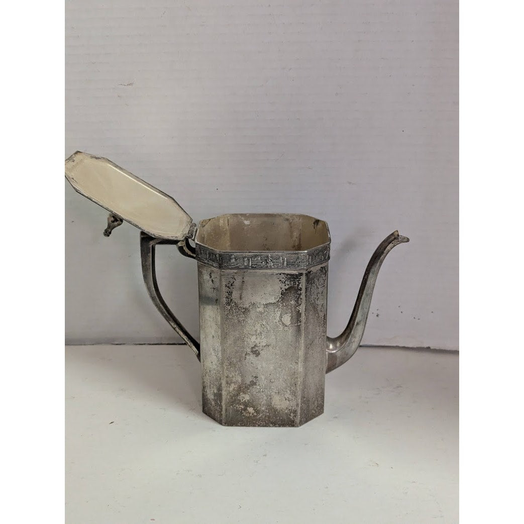Colonial SilverPlate #851 Pitcher Holloware UNPOLISHED shows tarnish