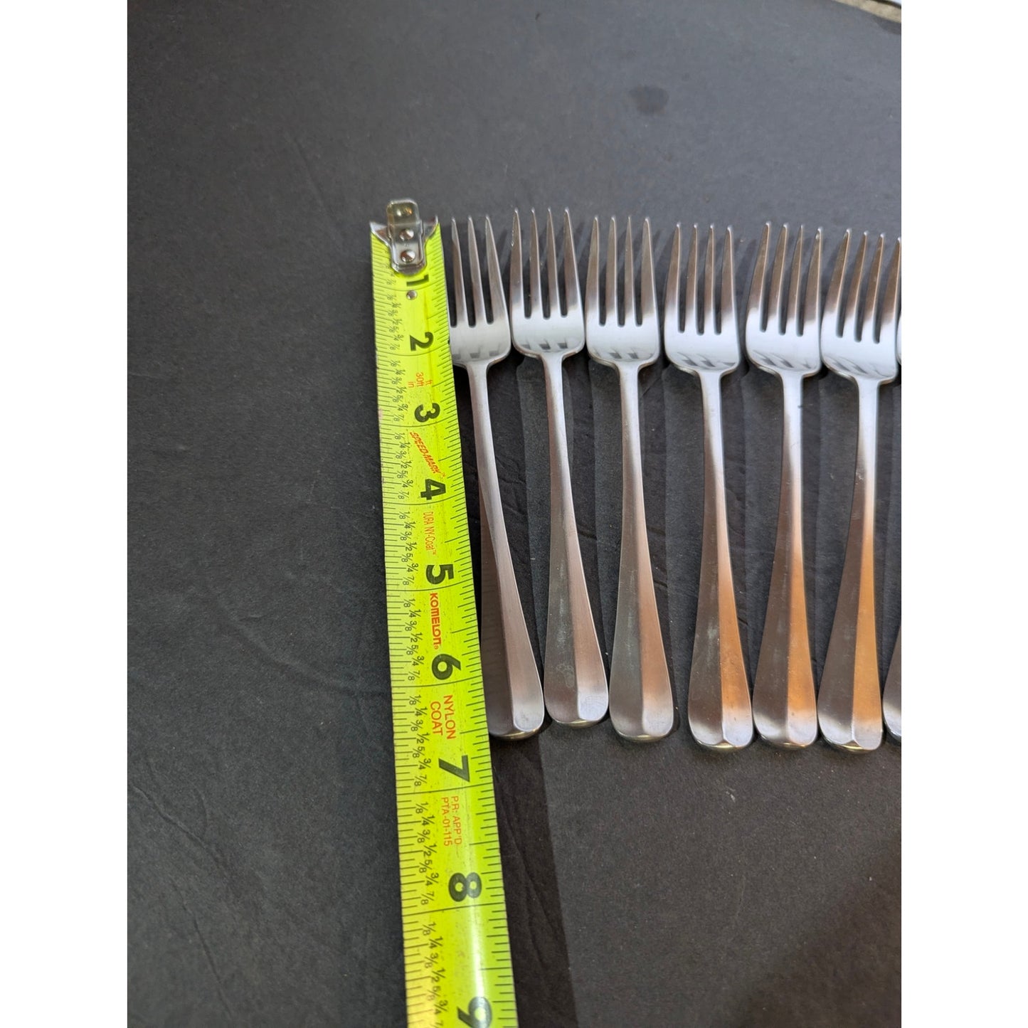 Vintage Spirit American Stainless Steel Flatware Set 46 pcs. MCM Modern design