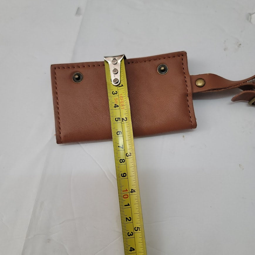 Vintage Hartmann Luggage Belting Leather ID Luggage Tag Identification suitcase