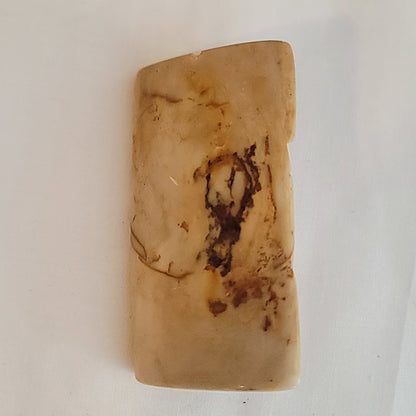 Vintage carved marble stone polished talisman god Mexico Latin America King
