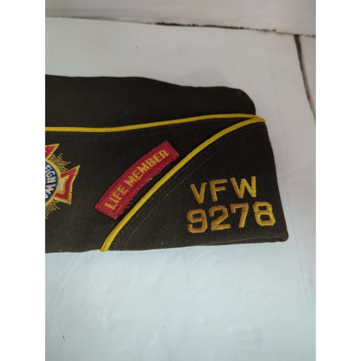 Military Cap Hat VFW Veterans Post 9278 Size 7