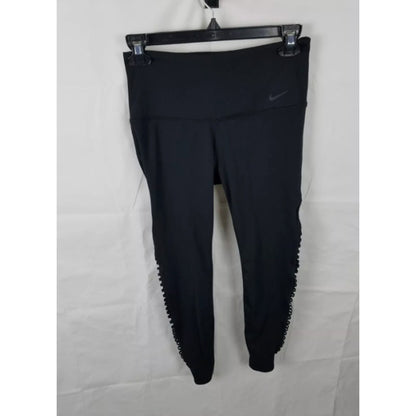 Nike Power Sculpt Hyper Tight-Fit Dri-Fit 7/8 BQ8633010 Legging XS BLACK WORKOUT