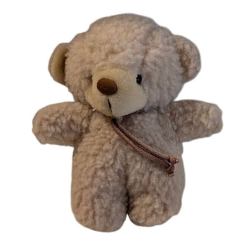 Stuffed Animal PLUSH teddy bear Charm made in Japan Fleece