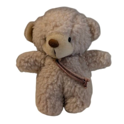 Stuffed Animal PLUSH teddy bear Charm made in Japan Fleece