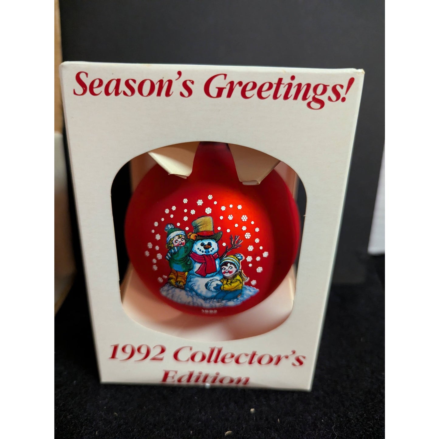 Vintage 1992 Campbell's Kids Collector's Edition Christmas Ornament