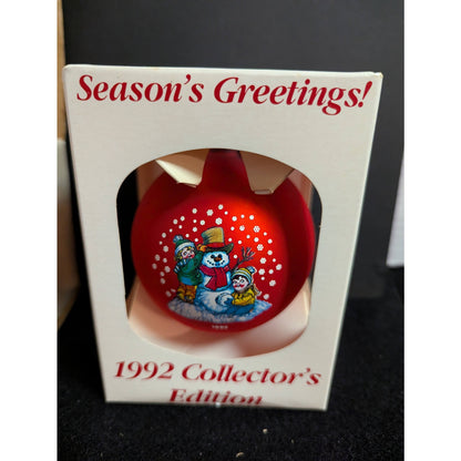 Vintage 1992 Campbell's Kids Collector's Edition Christmas Ornament