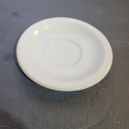 Delco Atlantic Restaurant Ware Low coffee tea cup with saucer 7 ox.  MCM Diner