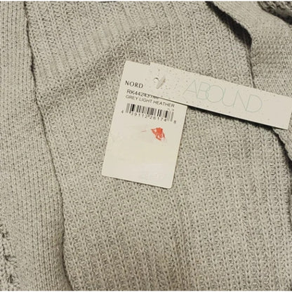 Abound Cardigan in Grey Light Heather NWT Size XS
