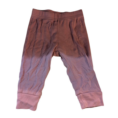 Carter's Just One You Baby Girls Purple Knit Pants 9M