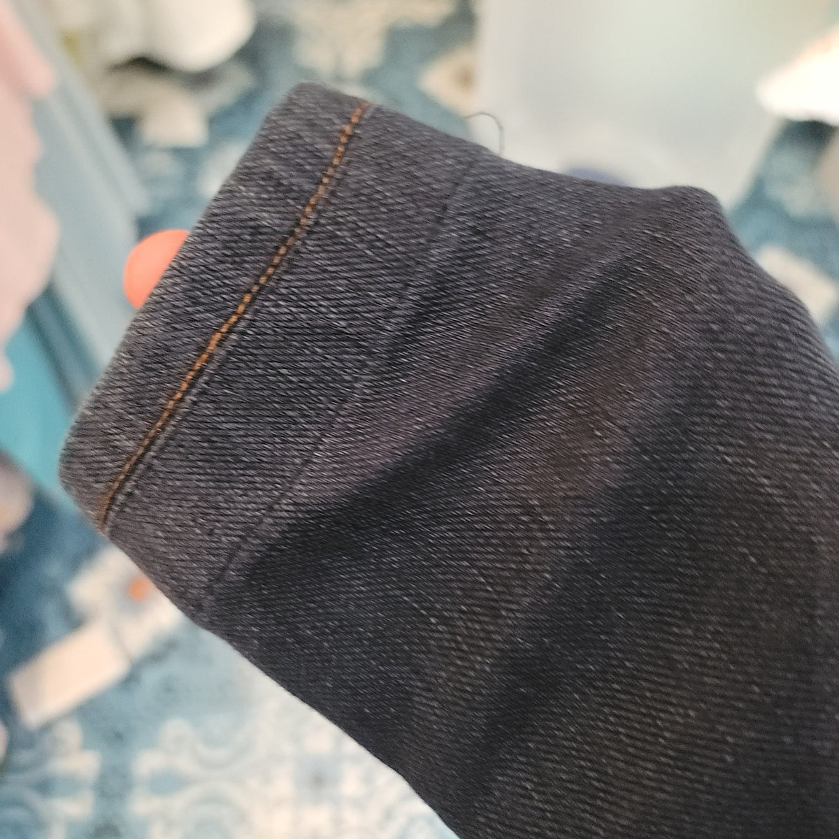 Mid Rise Straight Leg Pull-On Jeans 12 Year Cherry Size 26 Stretchy EMP1776MD