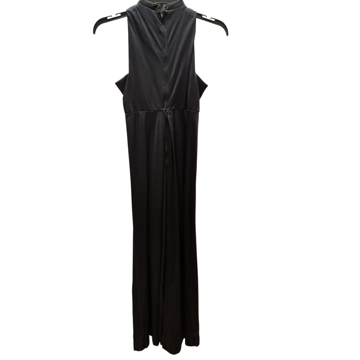 Vintage Periphery Designed by Arthur Williams Black Halter Maxi Dress Size 8