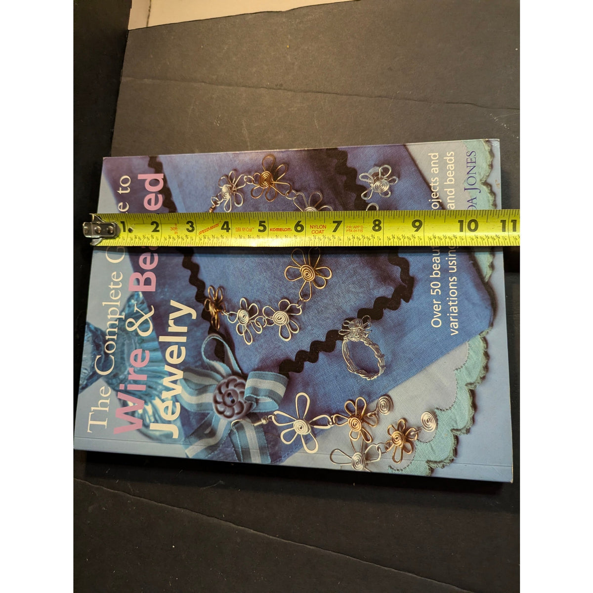 The Complete Guide to Wire & Beaded Jewelry by Linda Jones Softcover Craft Book