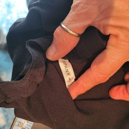 NEW Spanx core black tights Size E