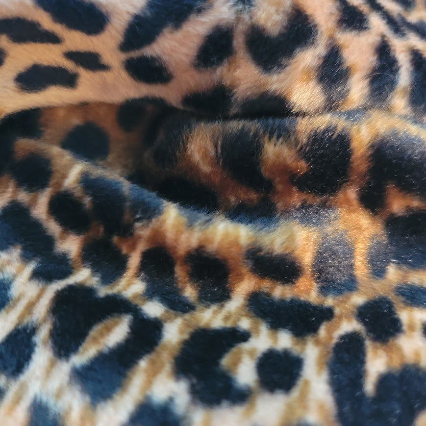 Connected Woman Leopard Cheetah Print Open Front Jacket 2X