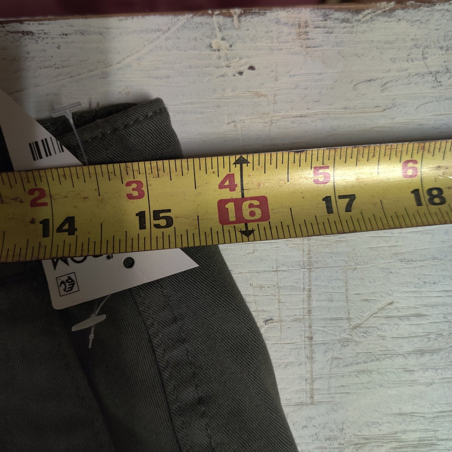 Caslon Olive Green Cargo Pencil Skirt Utility Style Knee Length Cotton Blend