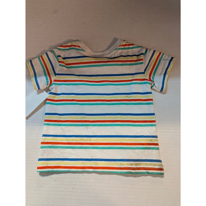 Little Me Baby Boys Striped Short Sleeve Pocket T-Shirt 12 Months NWT