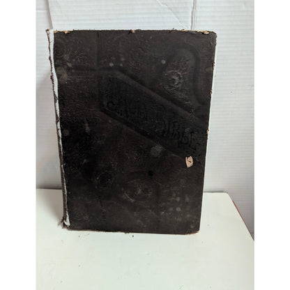 Antique 1898 Holy Bible Illustrated New Oxford Quarto Edition John E Potter