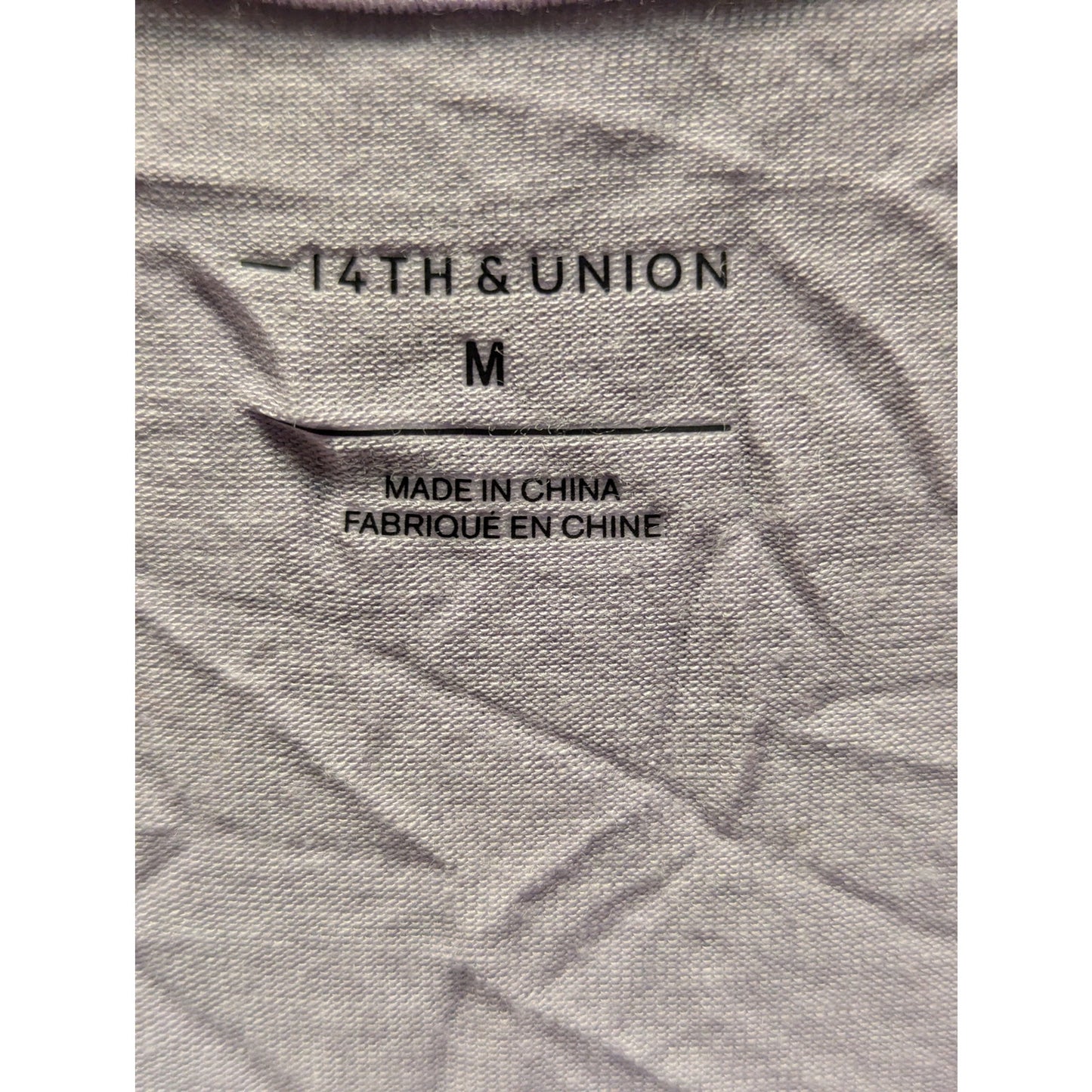 14th & Union Purple Sleeveless Top Size Medium NWT