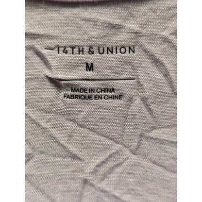 14th & Union Purple Sleeveless Top Size Medium NWT