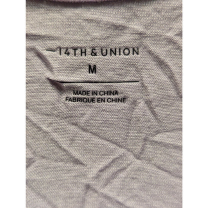14th & Union Purple Sleeveless Top Size Medium NWT