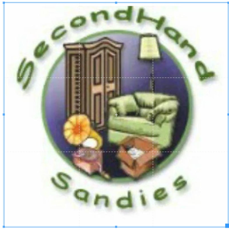 Secondhand Sandies: 2 PC. Rattan peacock chair with matching side table