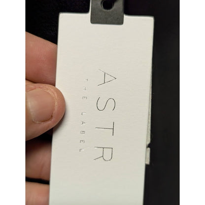 Bonjour Midi Dress ASTR The Label XS Peasant Elastic Back Panel button front