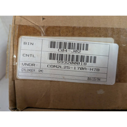 New SMC Pneumatic Cylinder CDM2L25-170A-H7B Max Pressure 1.0 145 psi 10.2 kgf/cm