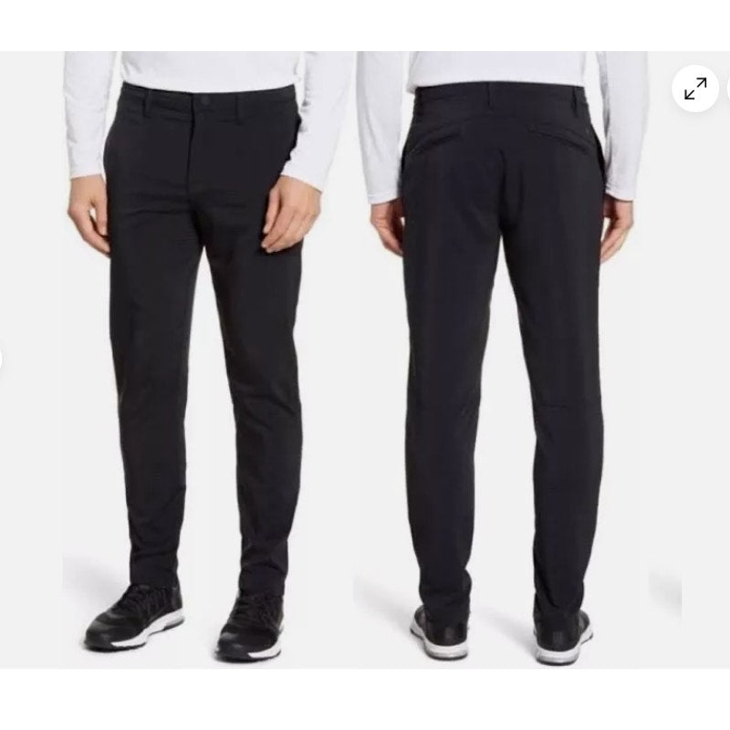 ZELLA BLACK PANTS Hybrid commuter ZELFLEX MEDIUM STRETCH BELT LOOPS Mens Size 30
