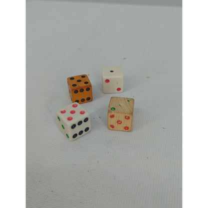 Vintage Mixed Material and Early Plastic Dice Collection