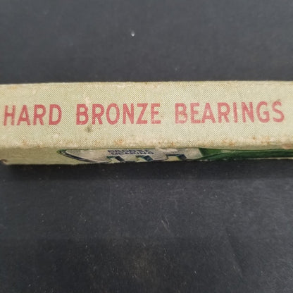 Antique Fletcher Hard Bronze Bearings Gold tip GLASS CUTTER WITH BOX