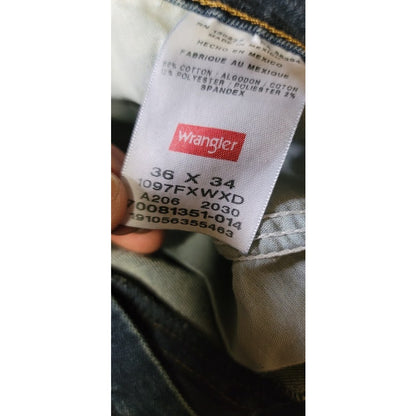 Wrangler Mens Blue Jeans 36" x 34"