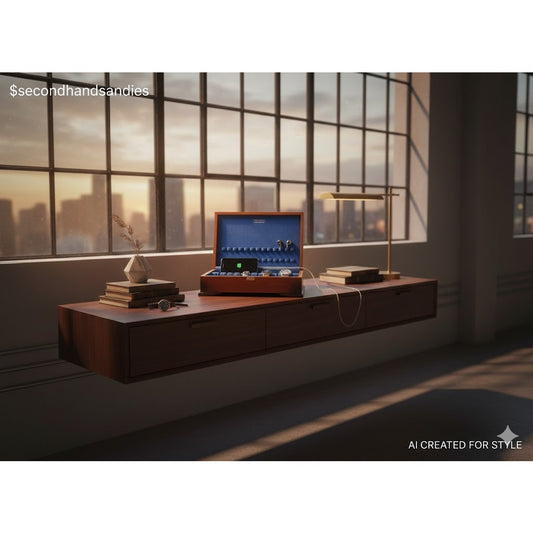 Vintage Holmes & Edwards Wooden Silverware Chest Upcycle project jewelry stash